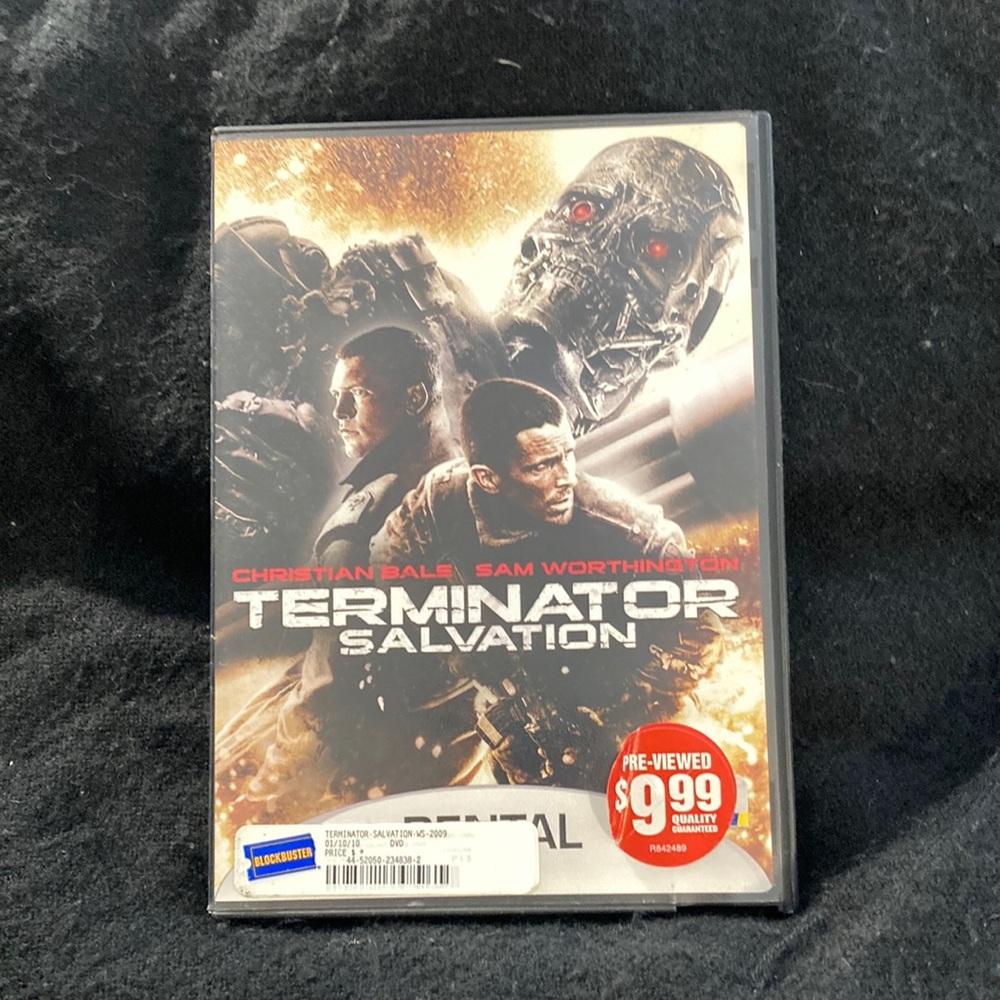 Terminator Salvation DVD
